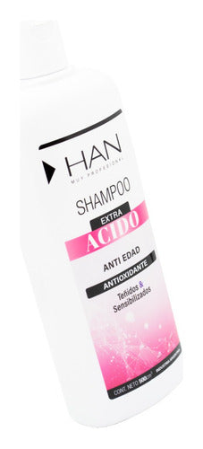 Han Extra Acid Kit Shampoo + Rinse + Large Hair Mask 2