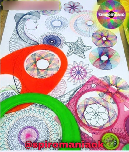 Double Pack National Spirographs for Drawing Mandalas 7