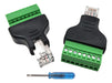 Poyiccot - Juego De 2 Adaptadores De Red Rj45 Ethernet/8p8c 0