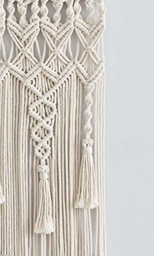 Mkono Pequeño Macrame Pared Colgante Decoracion Boho Chic 4