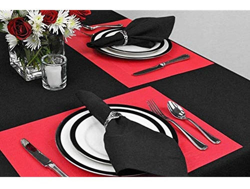 DII 100% Polyester Woven Table Top Collection, 60"x120" 2