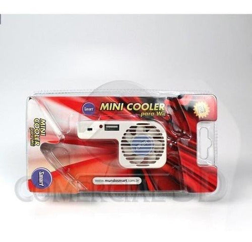 Mini Cooler Para Nintendo Wii Branco 4