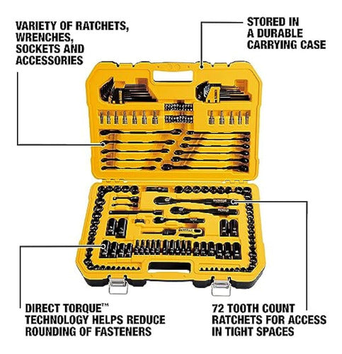 DeWalt DWMT45184 - 184-Piece Mechanics Tool Set 1