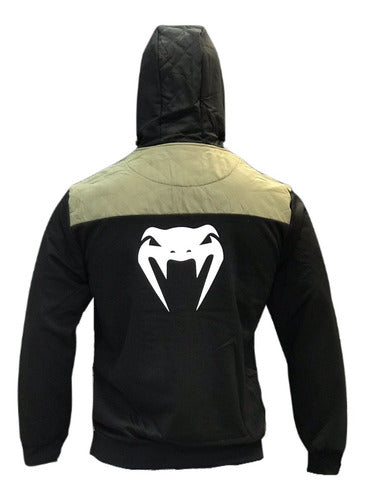 Sporty Hooded Jacket Venum Forest MMA - Running - 4