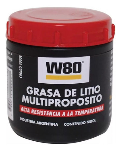 W80 Multipurpose Lithium Grease 250g 0