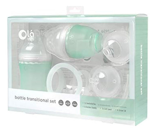 Olababy Transition Bottle Set (Mint) 1