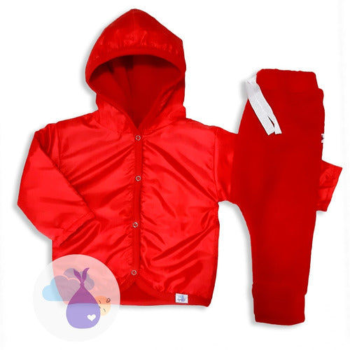 Tienda de Ropitas Red Waterproof Polar Baby Set 0