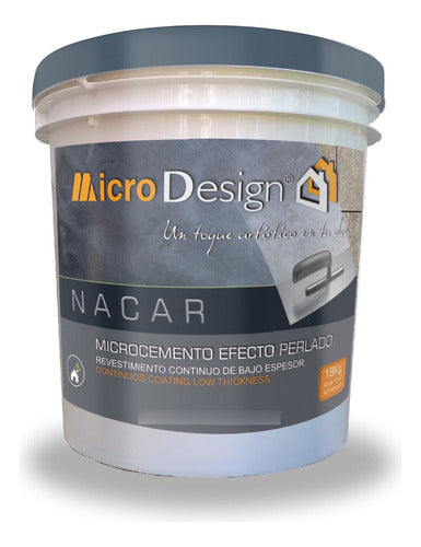 Microdesign Microcemento Nacar®, Efecto Perlado 5m2 Microdesign® 0