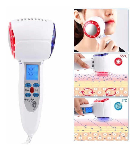 DD2 Cold and Hot Therapy Hammer Lifting Facial Massager 5-55°C 5