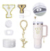 Mity Rain Juego De 6 Accesorios Para Vasos Stanley  Letra Y 0