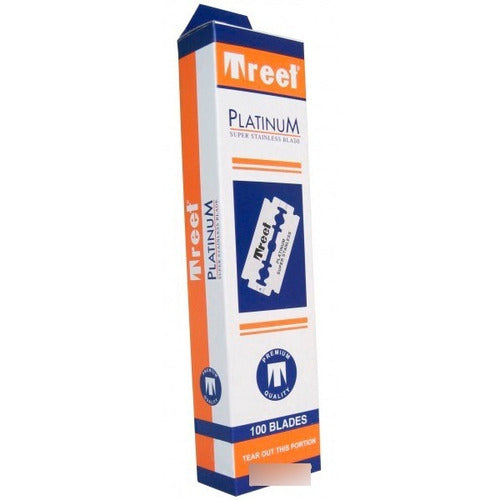 Treet Platinum 40 Barber Razor Blades 1