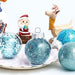 LessMo Blue Christmas Ball Ornaments - 6cm X 30u 5