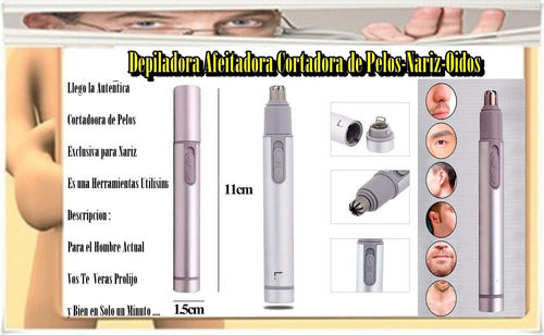 Premium Nose and Ear Hair Trimmer, Shaver, and Cutter for Men 2