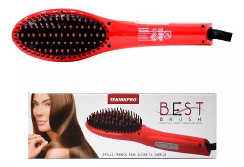 Best Brush Teknikpro Thermal Straightening Brush 0