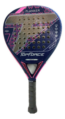 Top Force Paleta Nucleo Foam Flanker Mango Padel 38 Mm 0