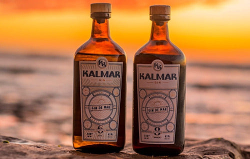 Kalmar Gin Hibiscus + Mate 2x500cc Mar Del Plata Gin De Mar 6