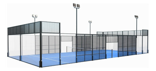 Padel Courts. Panoramic and Wall-Equipped. Turnkey Solution 0