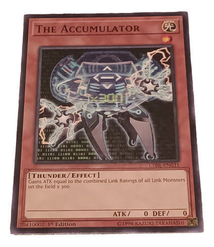 Konami Yu Gi Oh Card - The Accumulator / El Acumulador 0