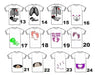 200 Multipurpose Sublimation Templates Pregnancy Baby T-shirts 5