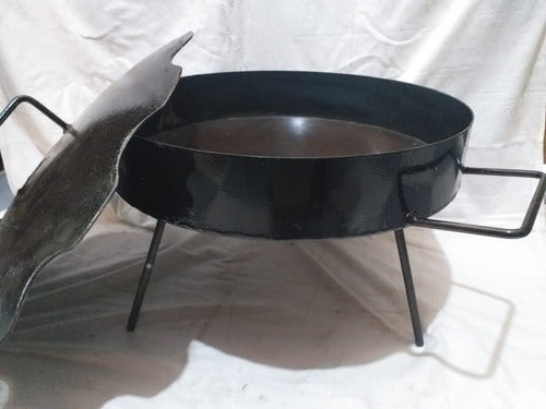 Disco Arado Paellera Olla  Cocinar  50 Cm Con Tapa 2