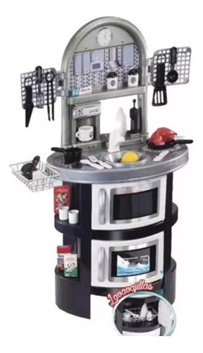 New Plast Cocina Infantil 100 % Chef Con Accesorios 10632 1