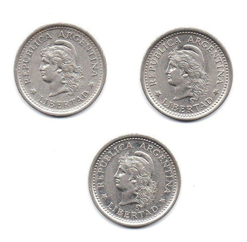 Monedas De Un Peso 1957 Y 1962 Lote 1