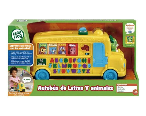 Leap Frog Autobús De Letras Y Animales 80-601339 2