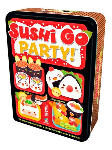 Juego De Mesa Sushi Go Party - Devir 0