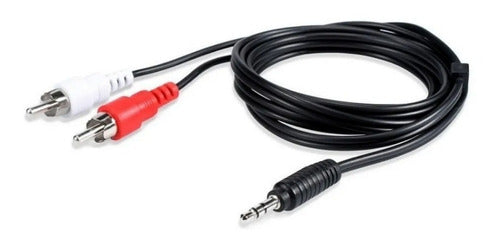3-Meter Stereo Audio Cable Mini Plug 3.5 to 2 RCA 0