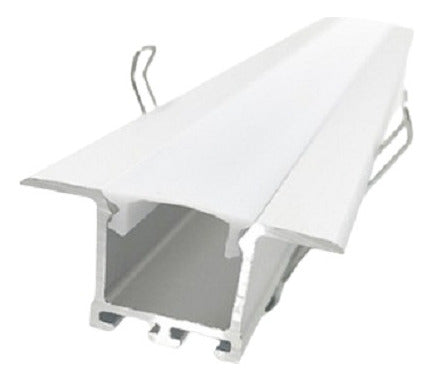 Aluminum Recessed Profile 1m for Durlock Ceiling LED 4