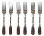 Set of 6 Volf Classic Original V Stainless Steel Table Forks 0