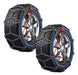 CD Snow & Mud Chains - Tires Size 16, 17.5, 19.5 0