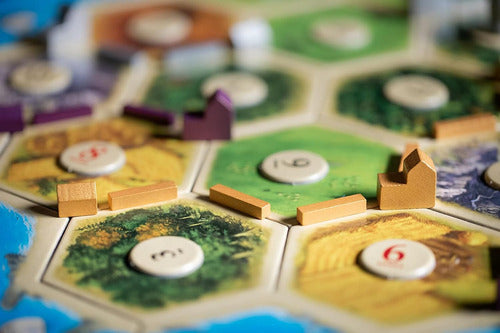 Repuesto Fichas Compatible Settlers Of Catan Oro Juego Mesa 4