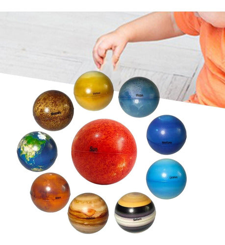 Planetas Do Sistema Solar Planet Balls Brinquedos Para 7