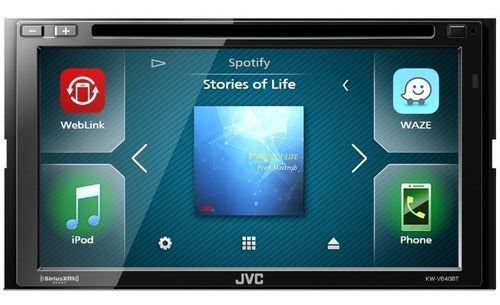 JVC KW-V640BT Bluetooth Car Radio with Weblink and USB - Installed! 1