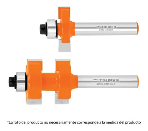 Truper Machimbre Route 7/8" Milling Cutter Set 1