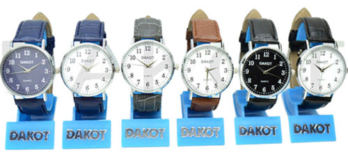 Dakot Reloj Hombre Da 01SH Malla Simil Cuero 0