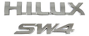 Kit Emblemas Insignias Hilux + Sw4 Toyota 0