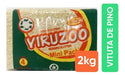 Mini-Viruzoo Mini Pine Shavings for Hamsters, Guinea Pigs, Small Rodents, and Hedgehogs - 30 Packs 2