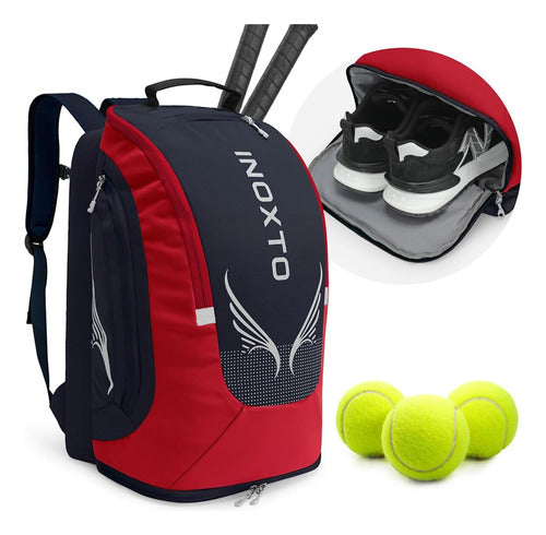 Inoxto Tennis Bags 40L for Women and Men Tennis Backpack 0