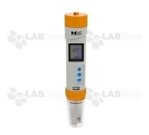HM PH-200 pH Meter Autocalibration Waterproof pHmeter e-LABShop Argentina 4