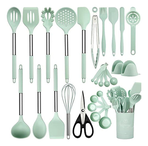 NCUE Kitchen Utensil Set, 28 Pieces 0