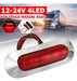 Mixparts Red Courtesy LED Lights for Boats 12-24V 1