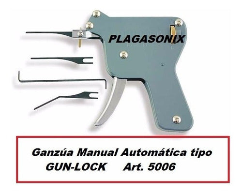 Ganzua Pistola Mecanica Profesional Plagasonix Art 5006 3