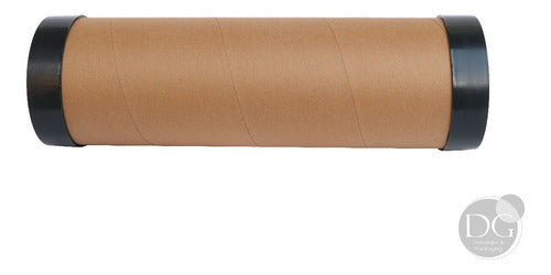 4a 35cm X 103mm X 1u Cardboard Tube With Caps 1