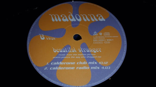 Madonna Beautiful Stranger Vinilo Maxi Excelente Estado 1999 1