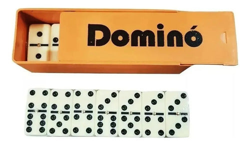 Domino Table Game with Plastic Case and Large Pieces by Faydi 0