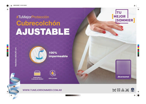 TU MEJOR SOMMIER Adjustable Waterproof Mattress Protector 200x200 0