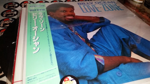 Billy Ocean Love Zone Vinilo Maxi Obi Insert Japon Promo 86 0