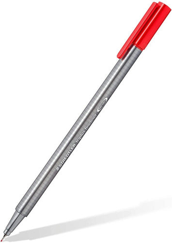 Pack of 10 Staedtler German Fineliner Microfiber Pens 4